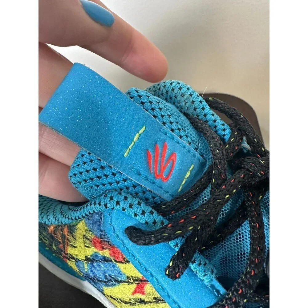 Under Armour Curry Flow 10 Sour Patch Kids Shoes 3025622 Mens Size 10 - Picture 13 of 15